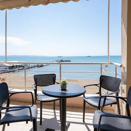 Sea View-Sunlit Coast Apartment Durrs Durres Exterior photo